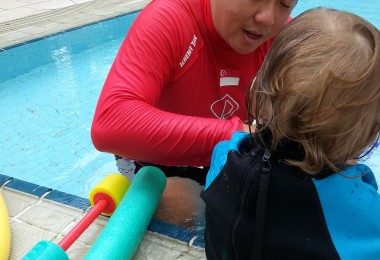 Toddler swimming programme